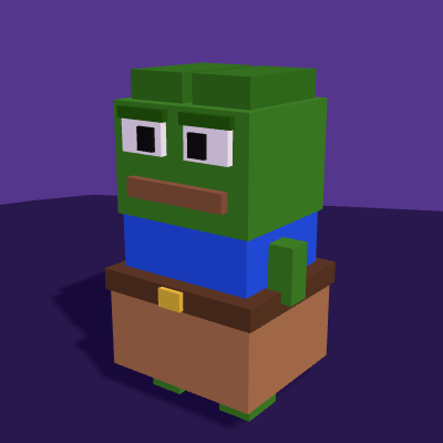 Peppo — the chunky frog companion